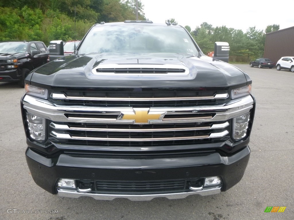 Black 2020 Chevrolet Silverado 2500HD High Country Crew Cab 4x4 Exterior Photo #134839373