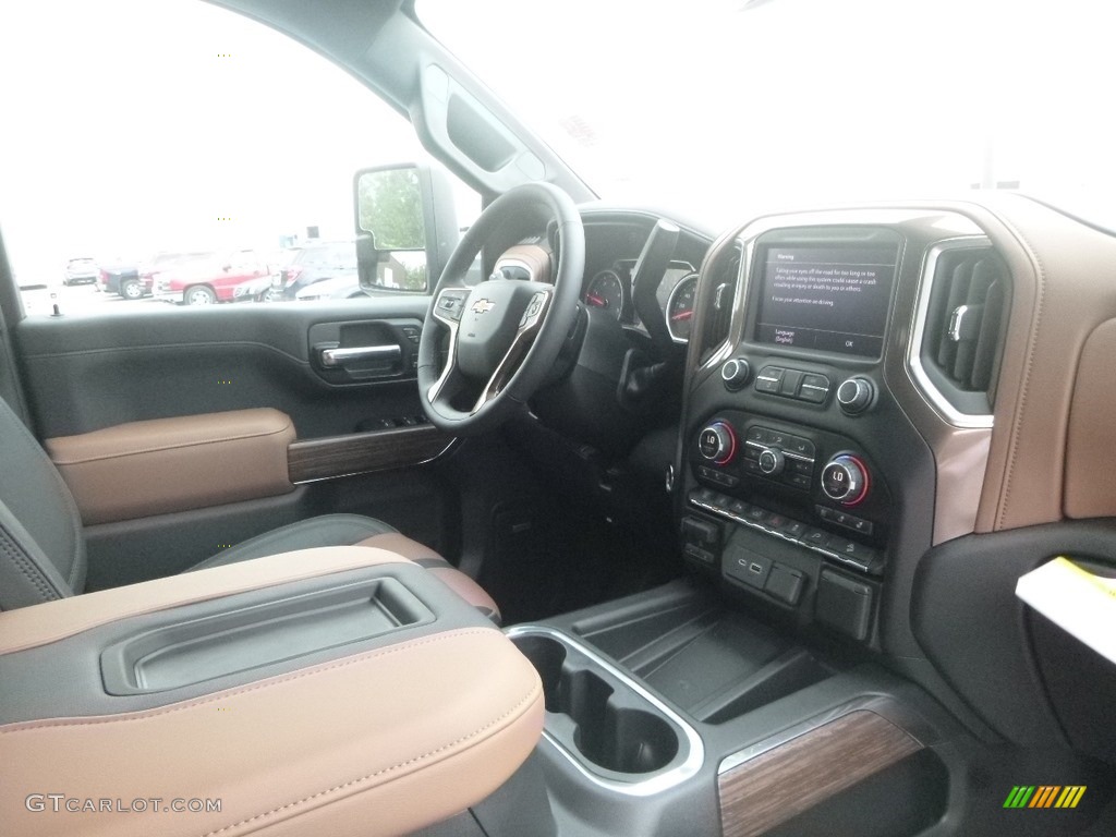 2020 Chevrolet Silverado 2500HD High Country Crew Cab 4x4 Jet Black/­Umber Dashboard Photo #134839424