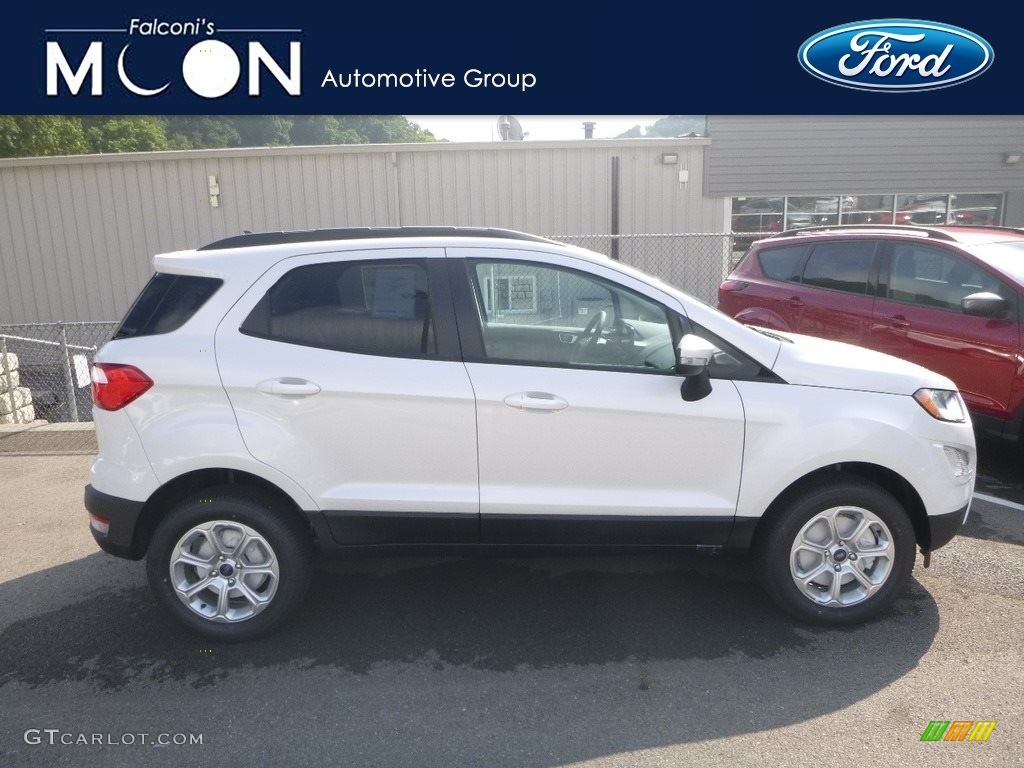 2019 EcoSport SE 4WD - Diamond White / Ebony Black photo #1