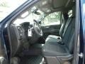 Jet Black Front Seat Photo for 2020 Chevrolet Silverado 1500 #134842742