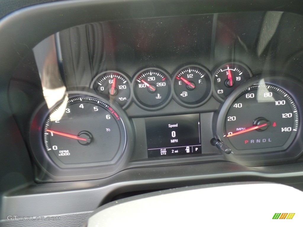 2020 Chevrolet Silverado 1500 Custom Double Cab 4x4 Gauges Photo #134842991