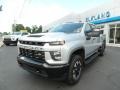 Silver Ice Metallic - Silverado 2500HD Custom Crew Cab 4x4 Photo No. 2