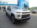 Silver Ice Metallic - Silverado 2500HD Custom Crew Cab 4x4 Photo No. 4