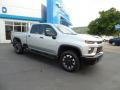 Silver Ice Metallic - Silverado 2500HD Custom Crew Cab 4x4 Photo No. 5