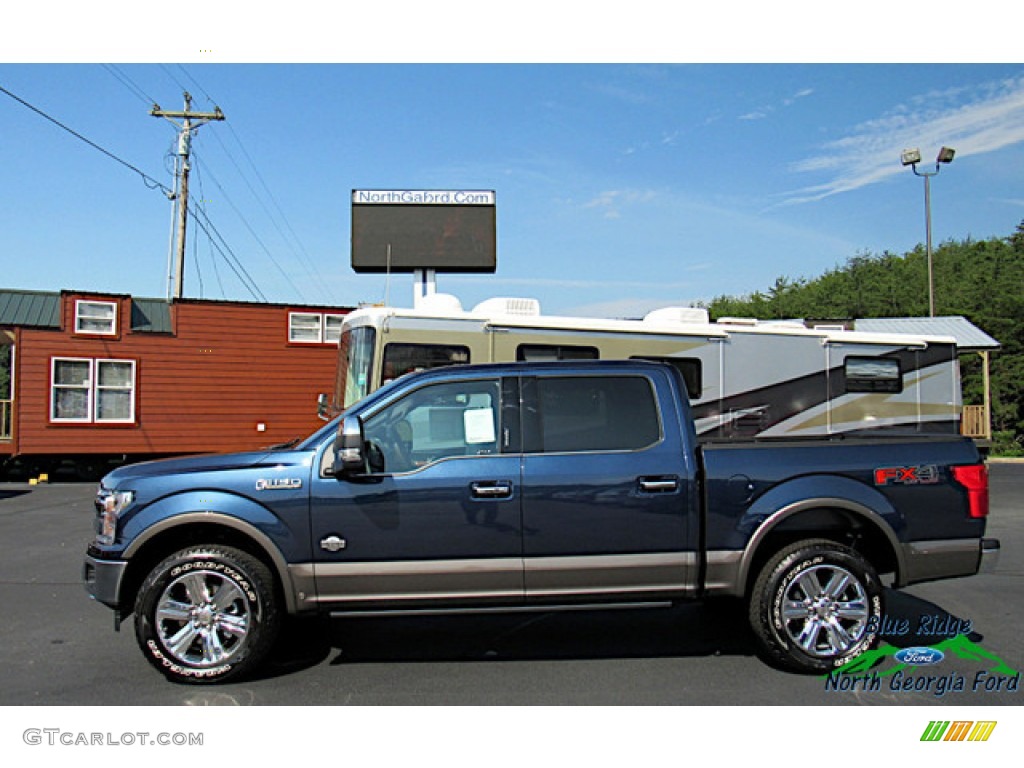 2019 Blue Jeans Ford F150 King Ranch Supercrew 4x4 134825895 Photo 2