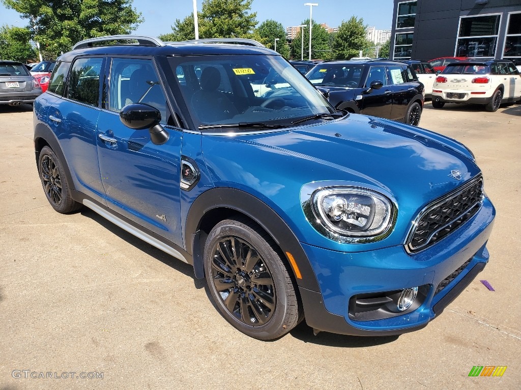 Island Blue Metallic 2020 Mini Countryman Cooper S All4 Exterior Photo #134845109