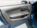 2019 Ford Mustang GT350 Ebony Recaro Cloth/Miko Suede Interior Door Panel Photo
