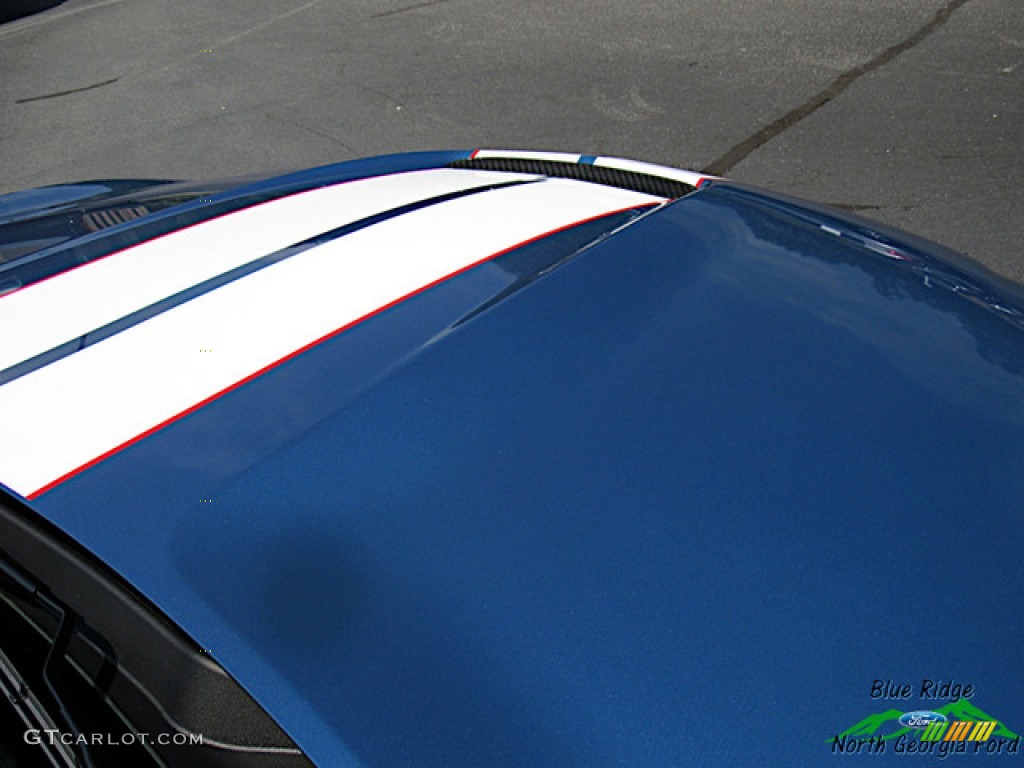 2019 Mustang Shelby GT350R - Performance Blue / GT350 Ebony Recaro Cloth/Miko Suede photo #37