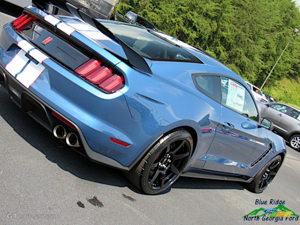 2019 Mustang Shelby GT350R - Performance Blue / GT350 Ebony Recaro Cloth/Miko Suede photo #41