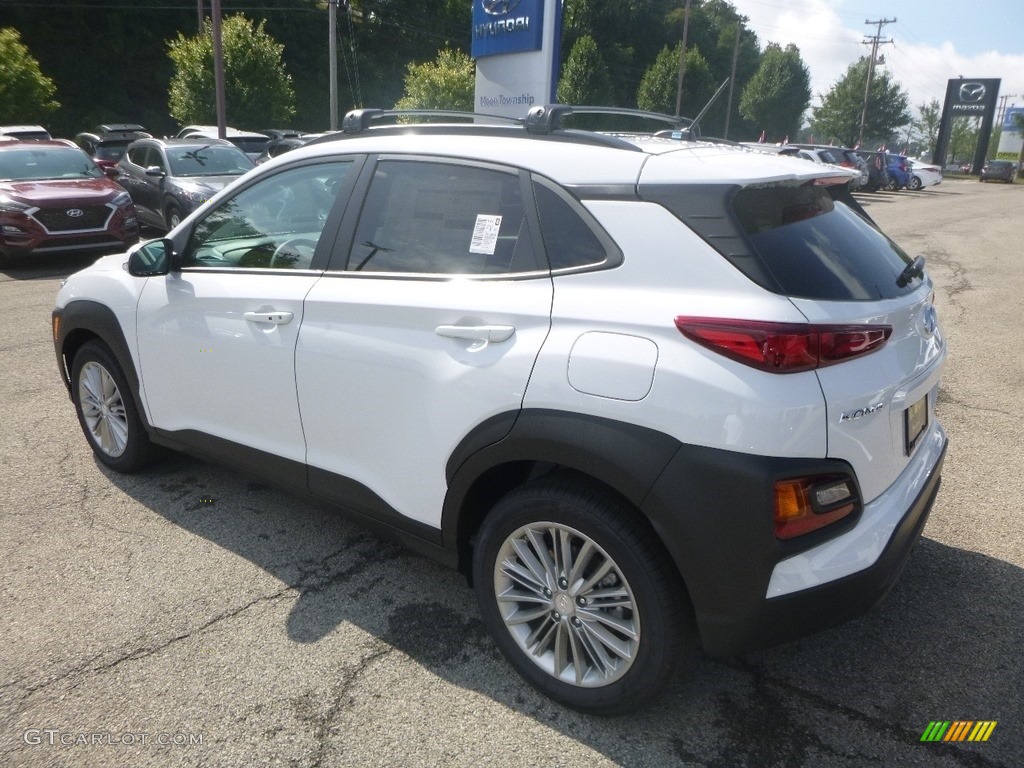 Chalk White 2020 Hyundai Kona SEL AWD Exterior Photo #134848430