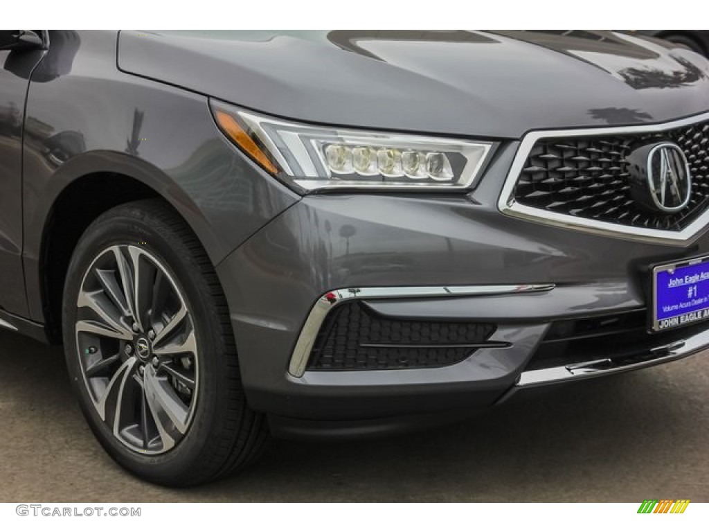 2020 MDX Technology AWD - Modern Steel Metallic / Ebony photo #11