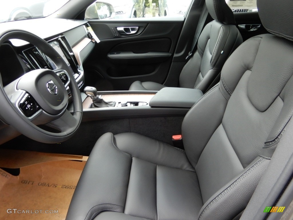 Charcoal Interior 2020 Volvo V60 Cross Country T5 AWD Photo #134852078