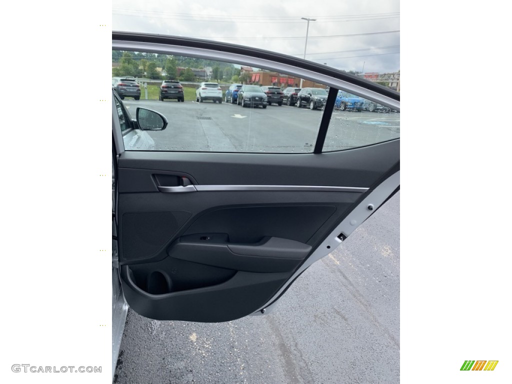 2020 Hyundai Elantra SE Black Door Panel Photo #134852797