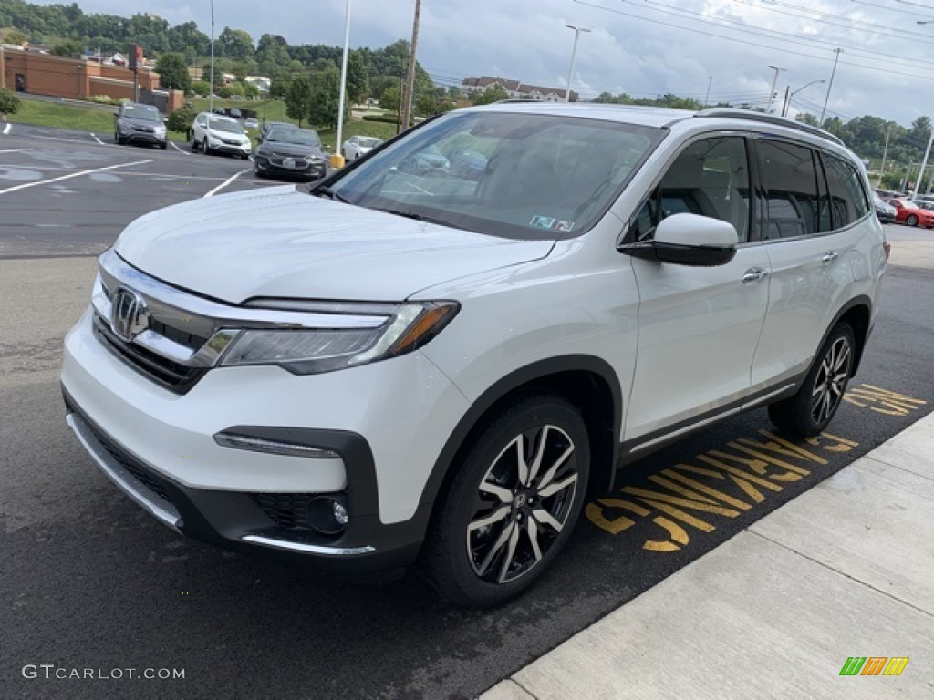 Platinum White Pearl 2020 Honda Pilot Touring AWD Exterior Photo #134853099