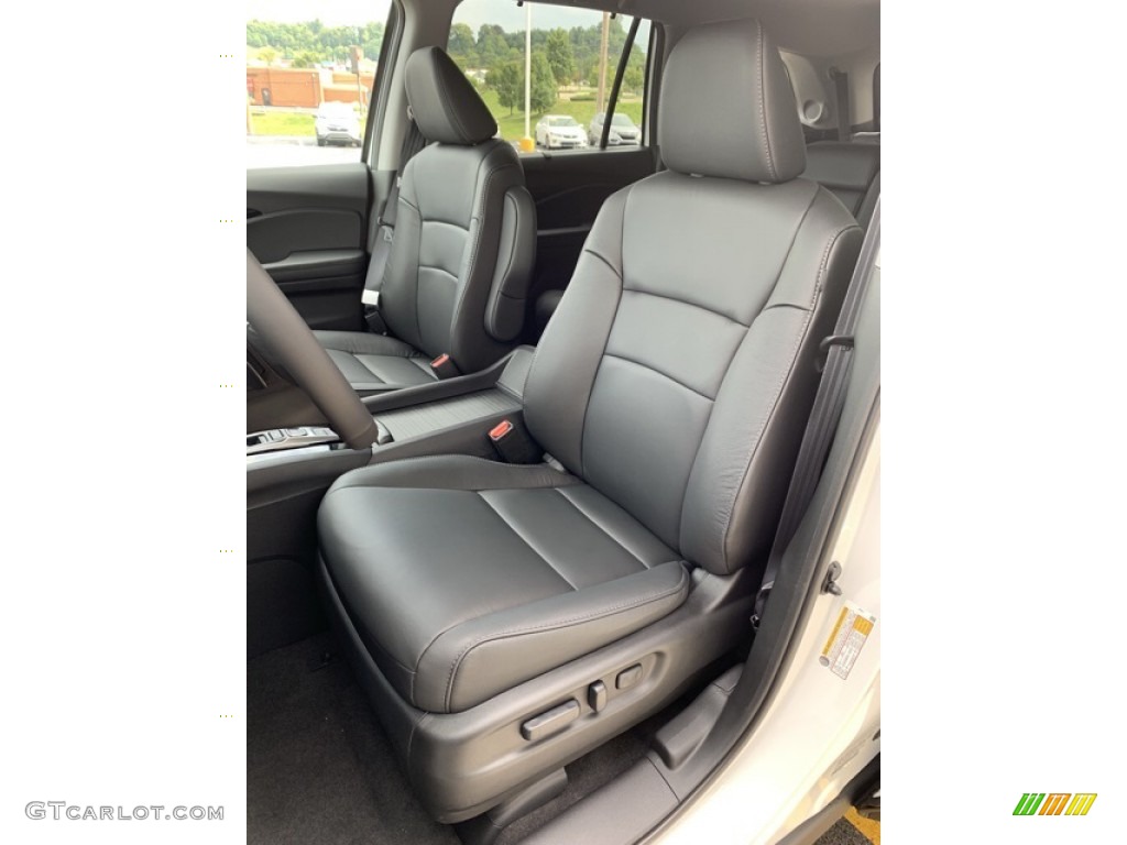 Black Interior 2020 Honda Pilot Touring AWD Photo #134853288