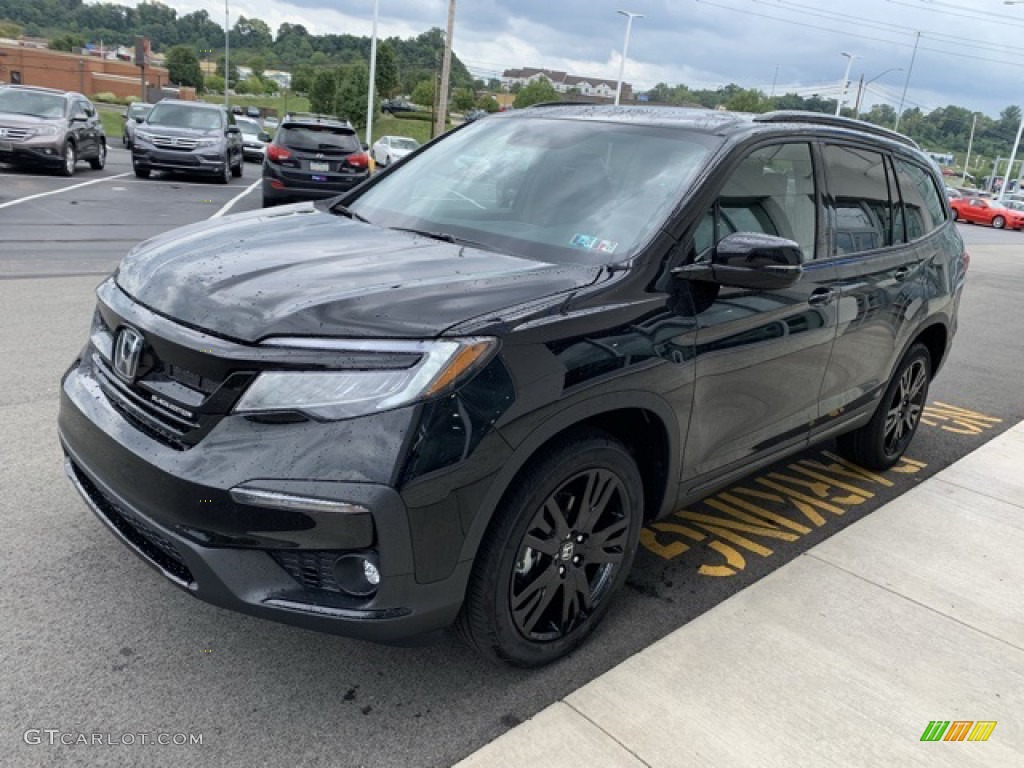 Crystal Black Pearl 2020 Honda Pilot Black Edition AWD Exterior Photo #134855169