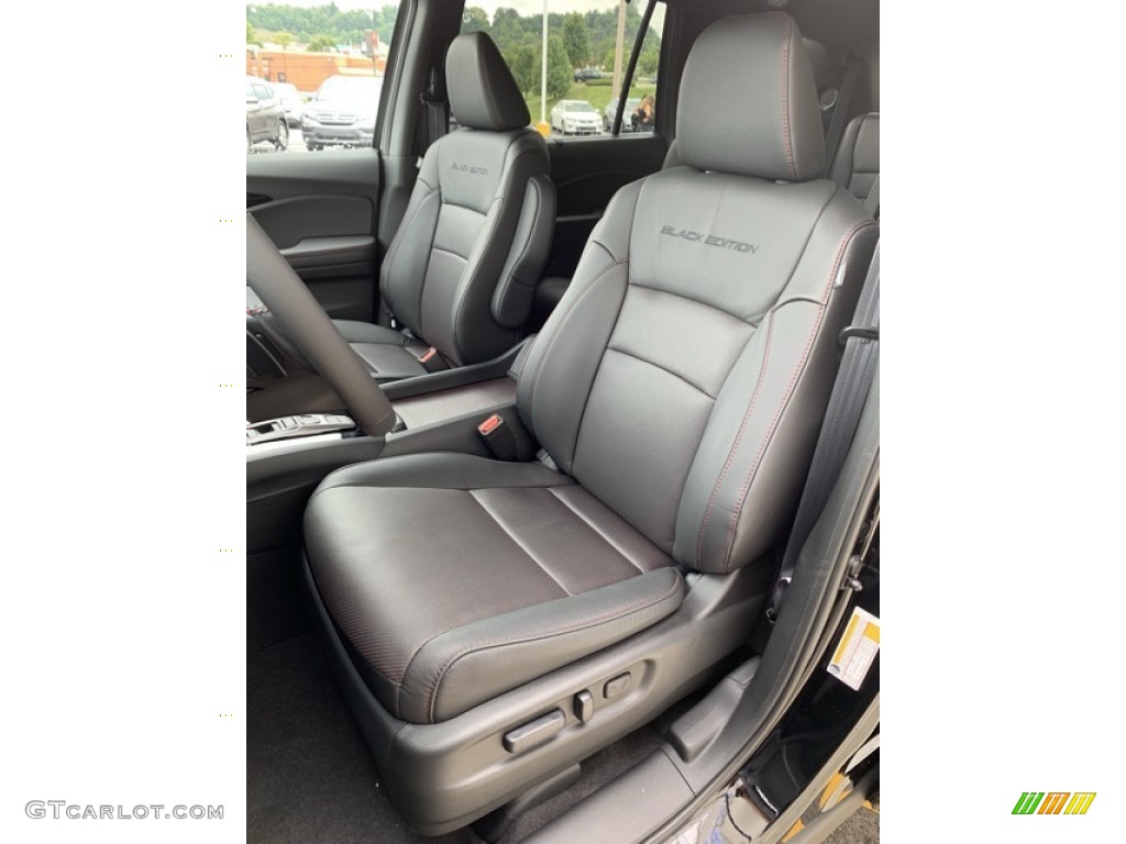 2020 Honda Pilot Black Edition AWD Front Seat Photo #134855349