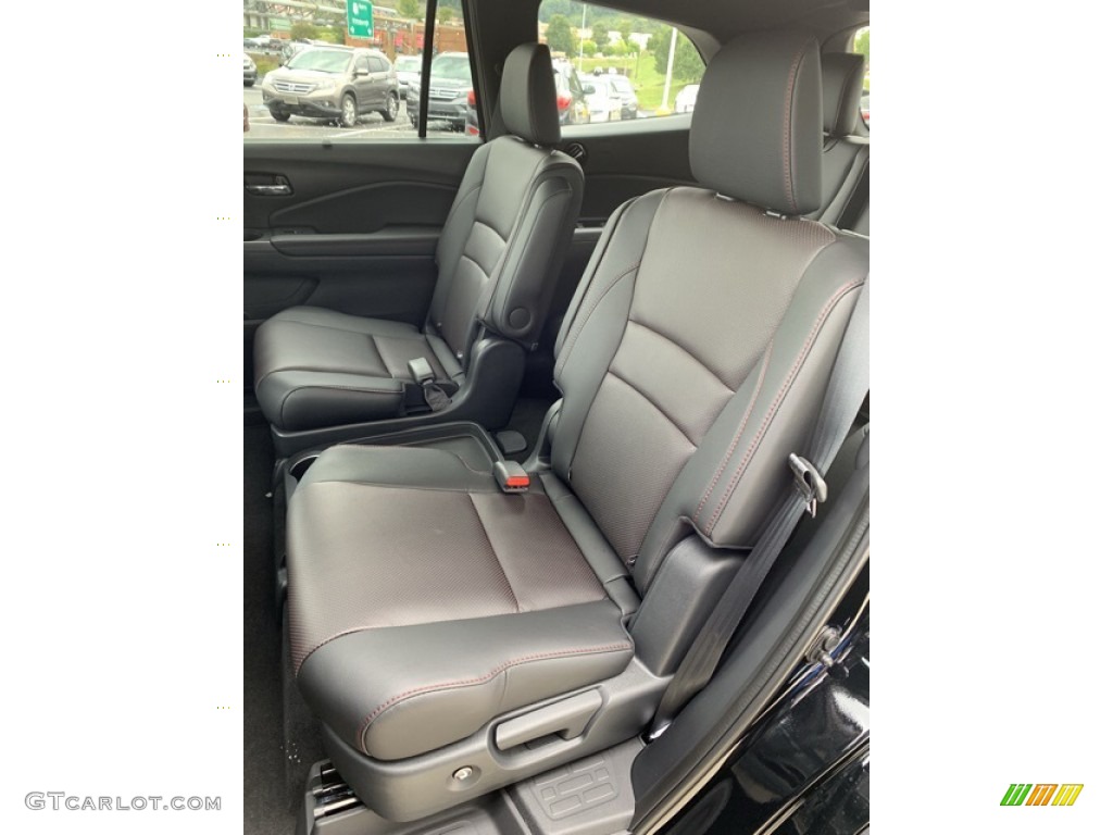 Black Interior 2020 Honda Pilot Black Edition AWD Photo #134855472