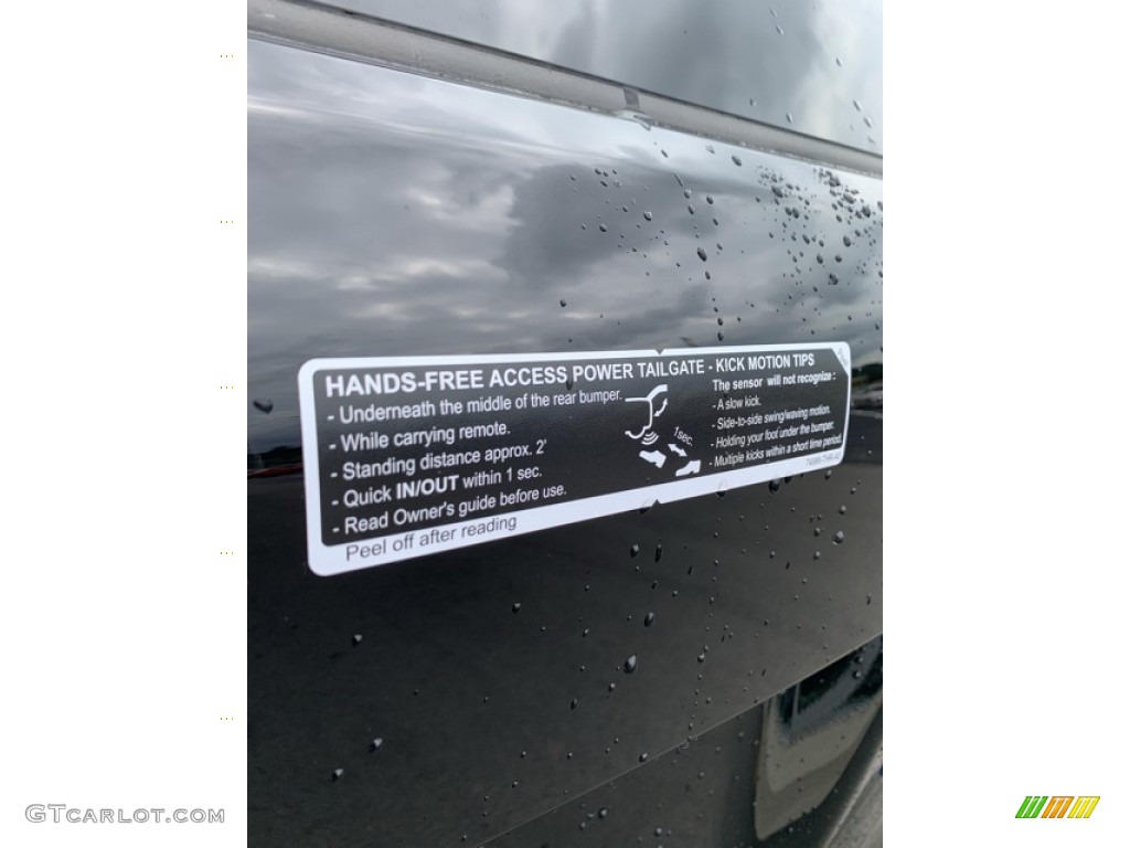 2020 Honda Pilot Black Edition AWD Info Tag Photo #134855535