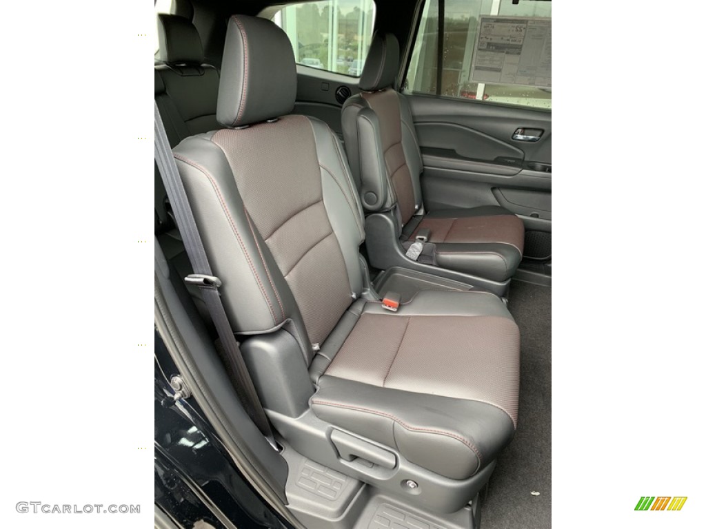 Black Interior 2020 Honda Pilot Black Edition AWD Photo #134855691