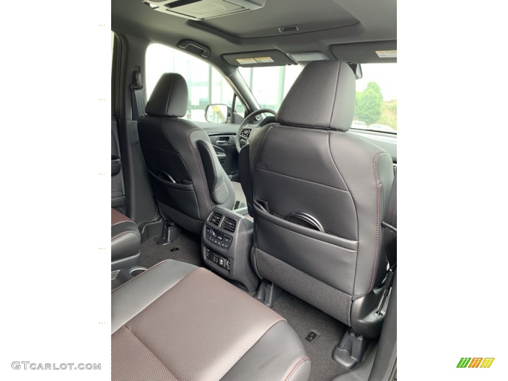 2020 Honda Pilot Black Edition AWD Rear Seat Photo #134855736