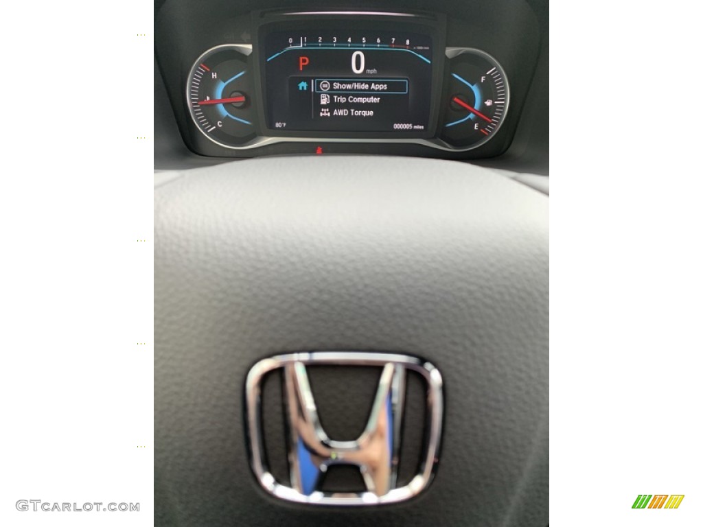2020 Honda Pilot Black Edition AWD Gauges Photo #134855973