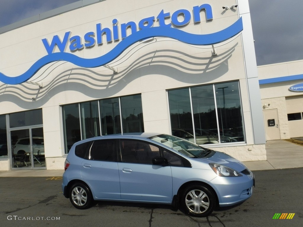 2009 Fit  - Tidewater Blue Metallic / Gray photo #2
