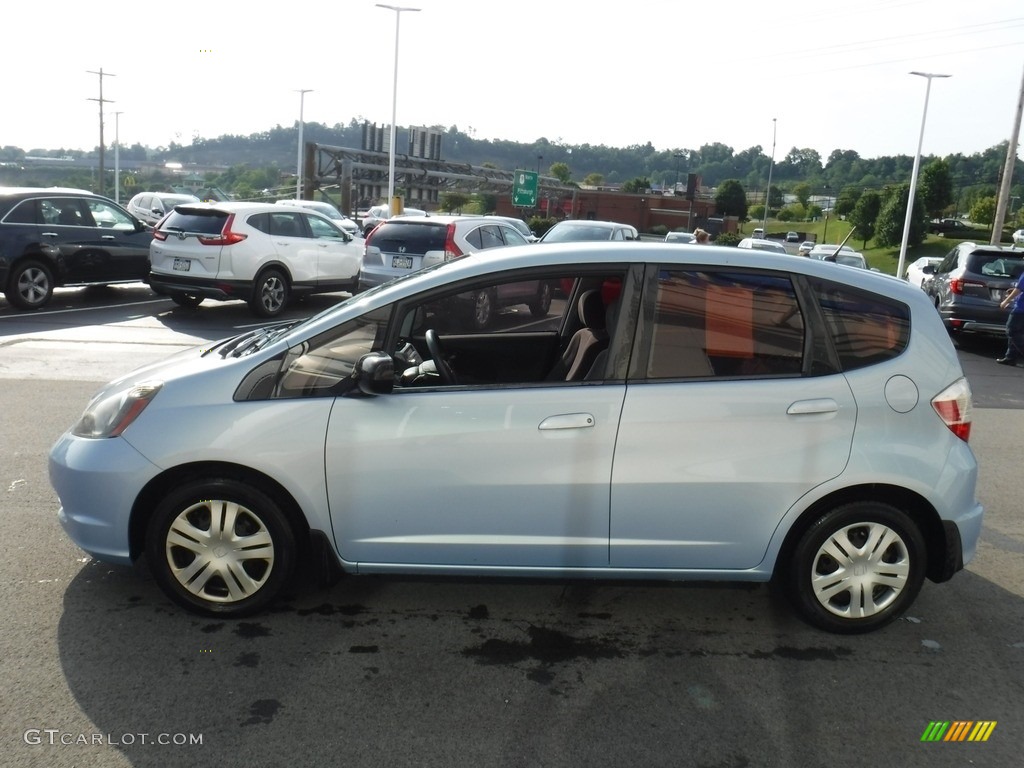 2009 Fit  - Tidewater Blue Metallic / Gray photo #6