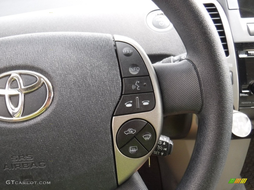 2008 Prius Hybrid - Driftwood Pearl / Bisque photo #20