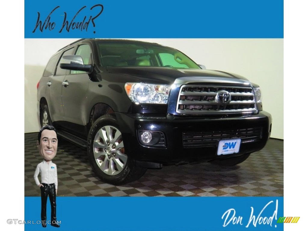 2013 Black Toyota Sequoia Limited 4WD 134852289 Car