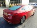 2017 Ruby Red Ford Fusion SE AWD  photo #2