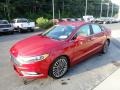 2017 Ruby Red Ford Fusion SE AWD  photo #7