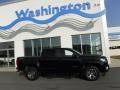 2016 Black Chevrolet Colorado Z71 Crew Cab 4x4  photo #2