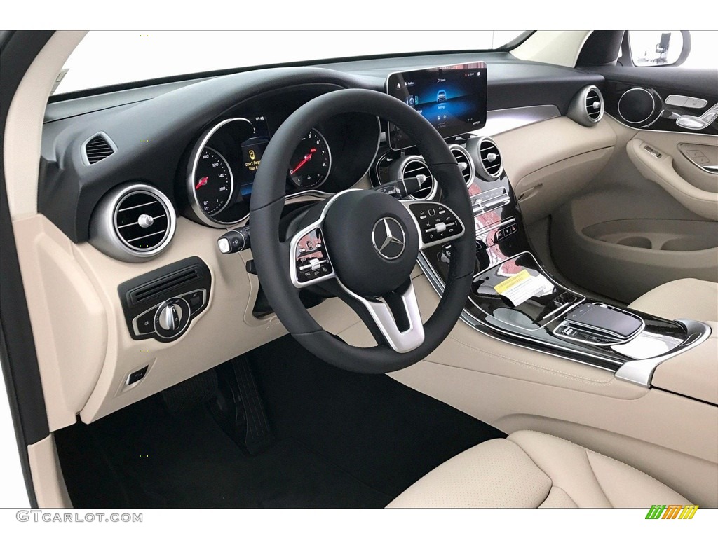 Silk Beige Interior 2020 Mercedes-Benz GLC 300 Photo #134858334