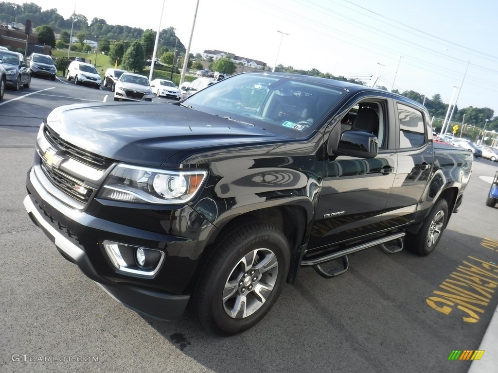 2016 Colorado Z71 Crew Cab 4x4 - Black / Jet Black photo #7