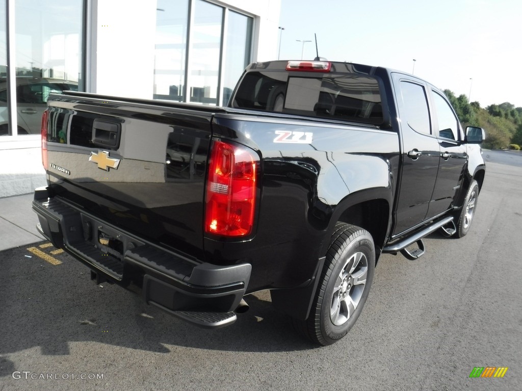 2016 Colorado Z71 Crew Cab 4x4 - Black / Jet Black photo #12