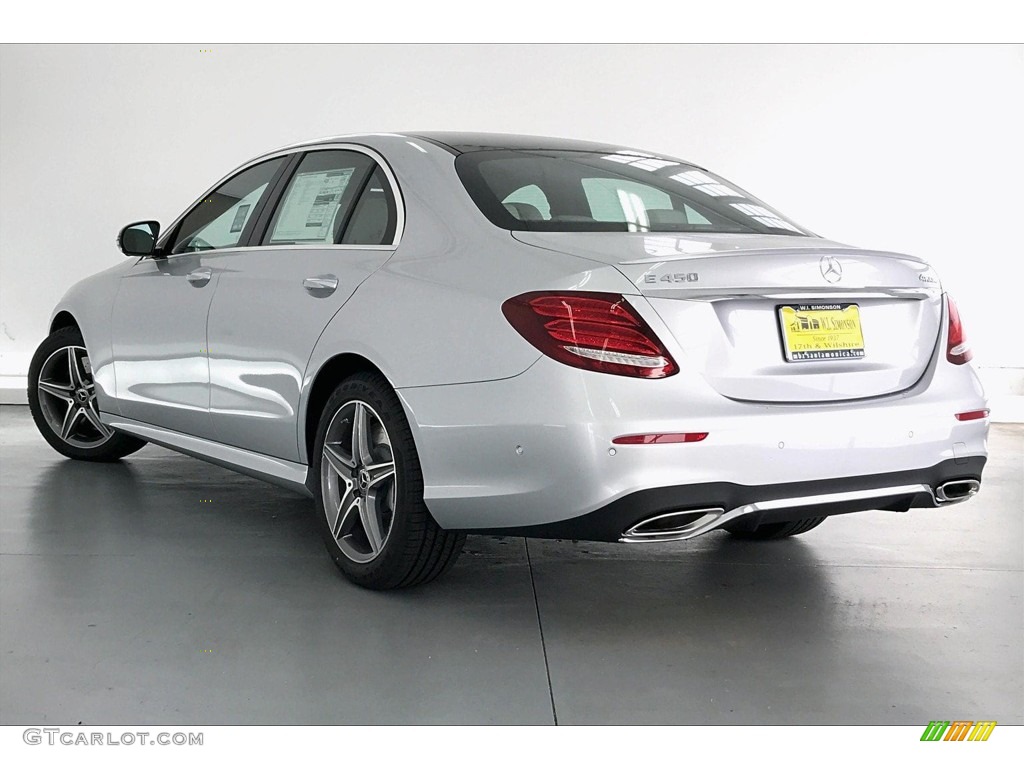 Iridium Silver Metallic 2020 Mercedes-Benz E 450 4Matic Sedan Exterior Photo #134858592