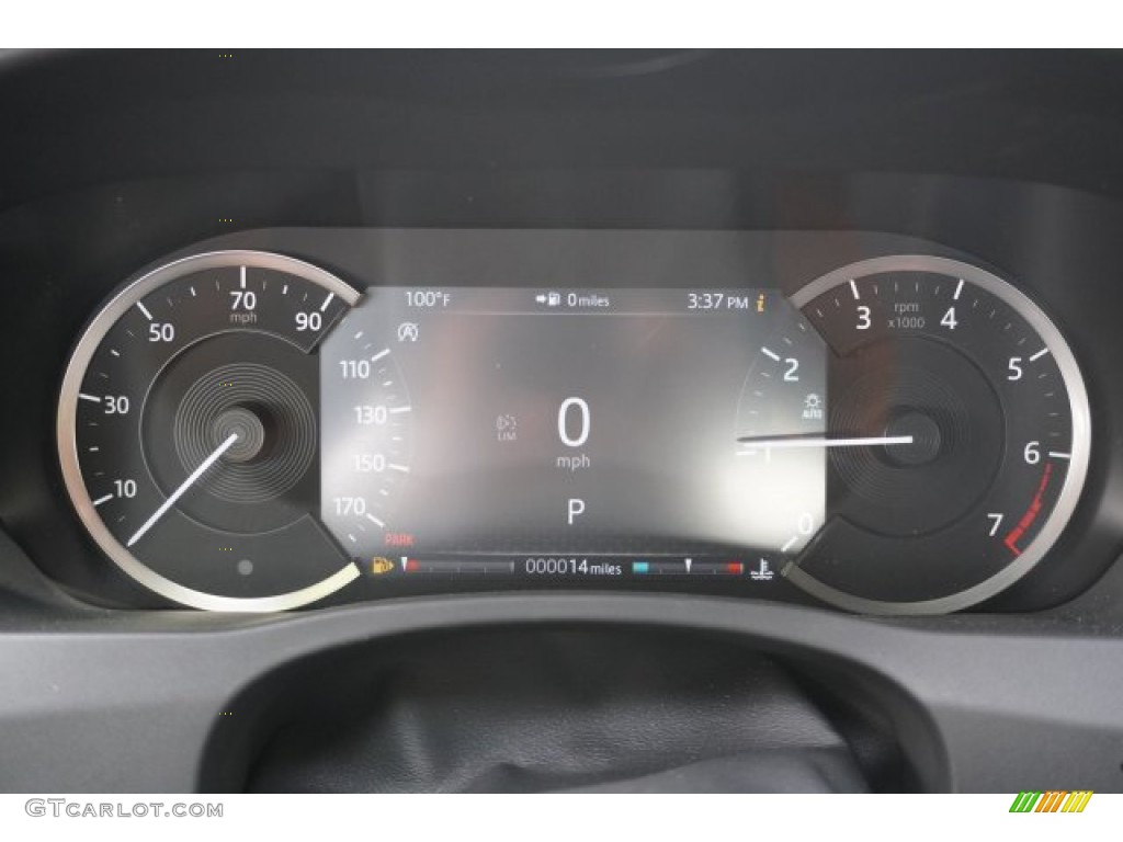 2020 Jaguar XE S Gauges Photos