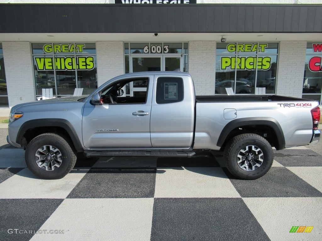 Silver Sky Metallic Toyota Tacoma