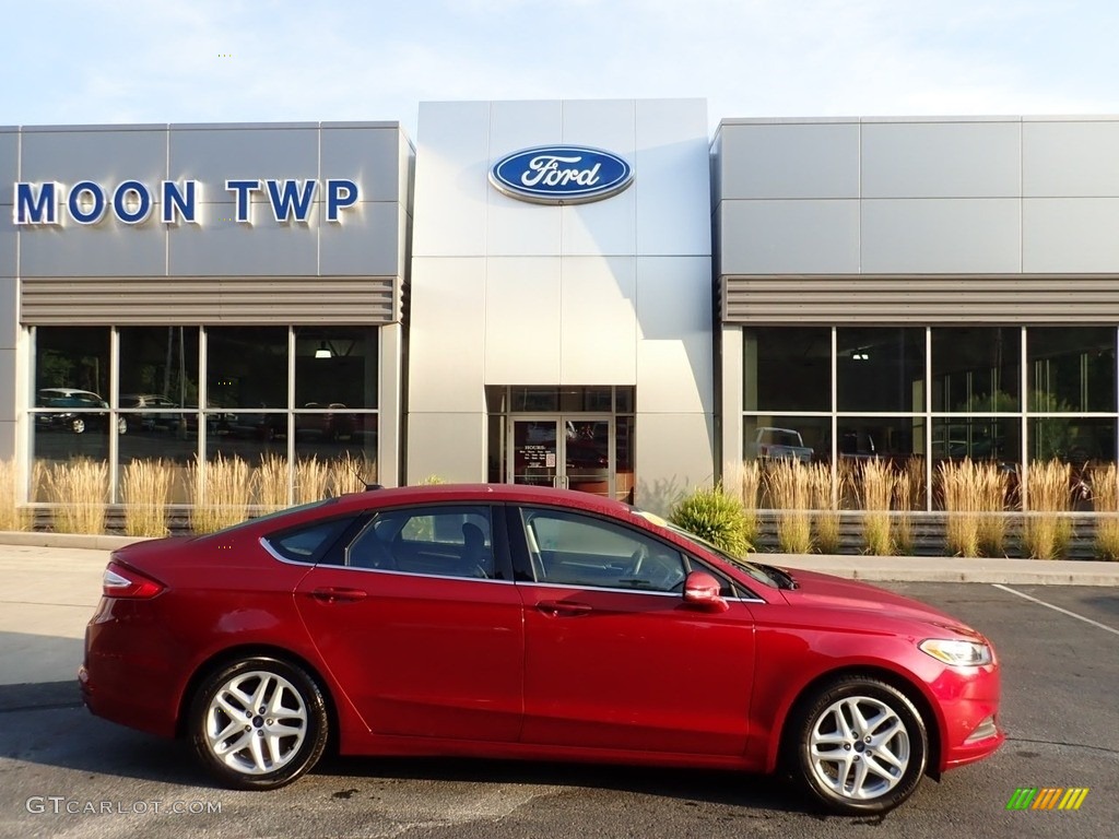 Ruby Red Metallic Ford Fusion