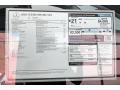  2020 GLE 450 4Matic Window Sticker