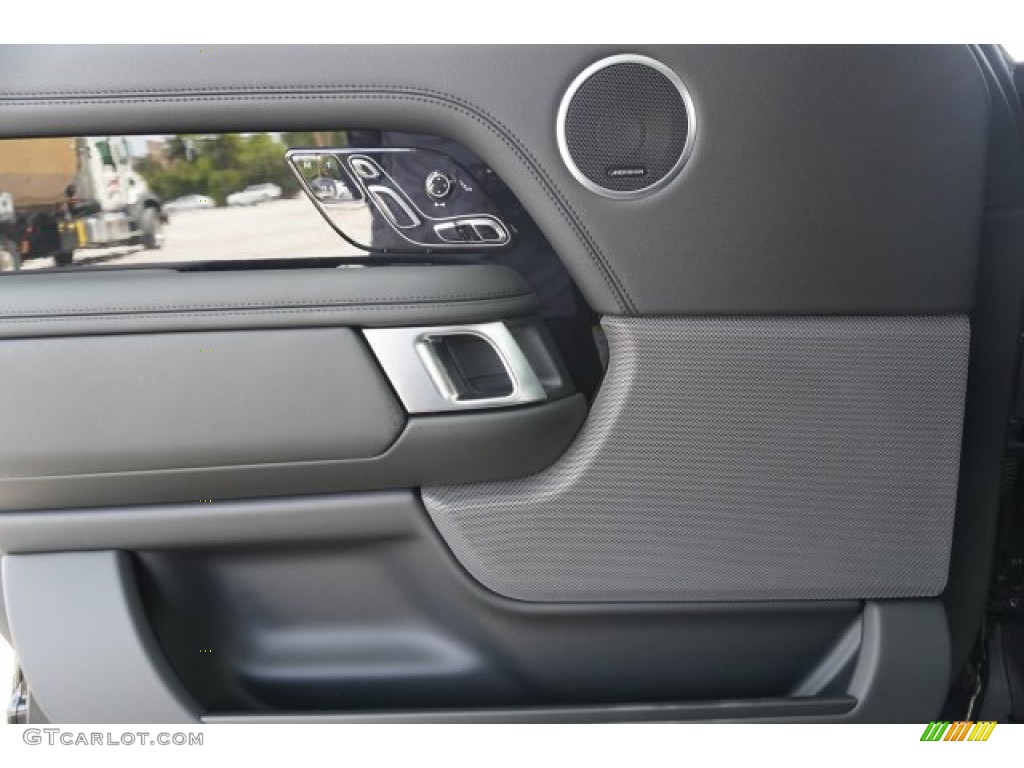 2020 Land Rover Range Rover HSE Ebony Door Panel Photo #134859879