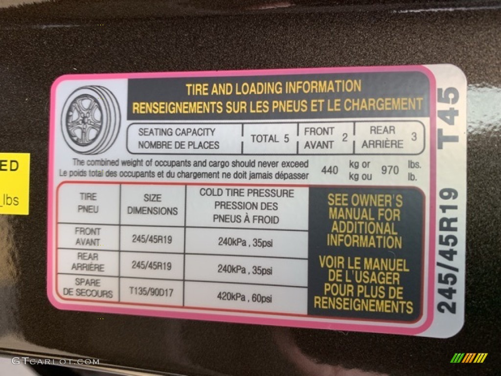 2020 Hyundai Tucson Sport AWD Info Tag Photo #134861628