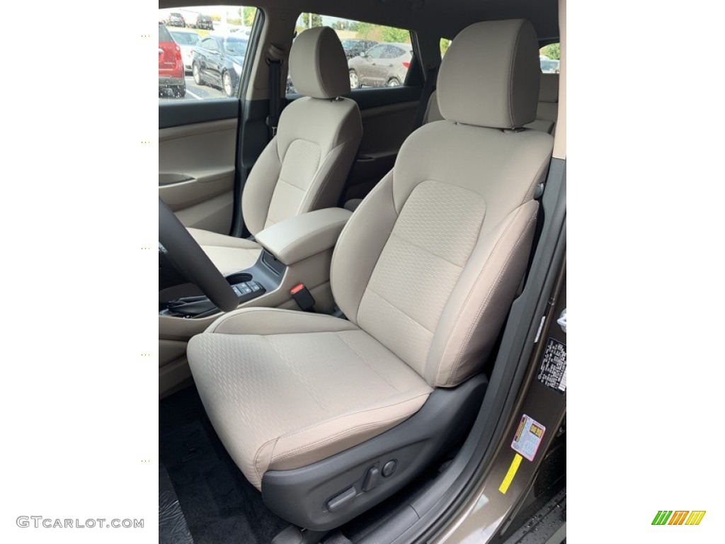 Beige Interior 2020 Hyundai Tucson Sport AWD Photo #134861715