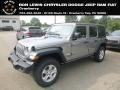 2020 Billet Silver Metallic Jeep Wrangler Unlimited Sport 4x4  photo #1