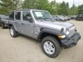 2020 Billet Silver Metallic Jeep Wrangler Unlimited Sport 4x4  photo #7