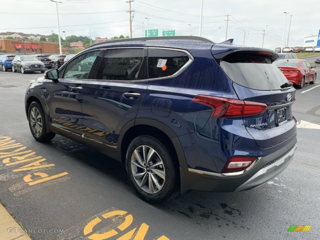 2020 Santa Fe Limited AWD - Stormy Sea / Black photo #6