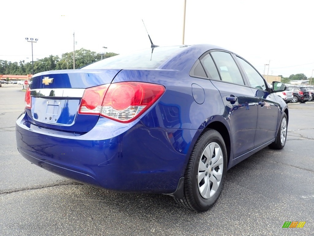 2013 Cruze LS - Blue Topaz Metallic / Jet Black/Medium Titanium photo #8