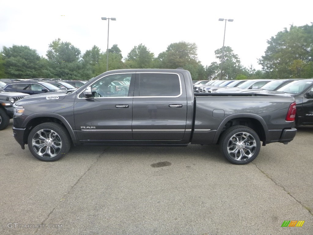 Granite Crystal Metallic 2019 Ram 1500 Limited Crew Cab 4x4 Exterior Photo #134863656