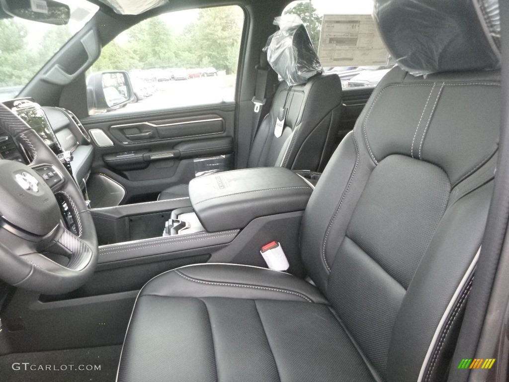 Black Interior 2019 Ram 1500 Limited Crew Cab 4x4 Photo #134863974